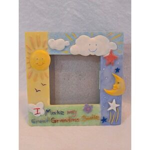 Russ I Make My Great Grandma Smile Photo Frame‎ Sun Moon Clouds Stars